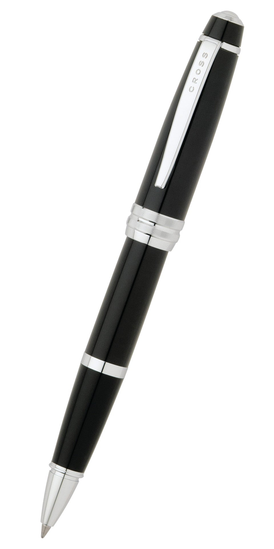 Bailey Black Lacquer Rollerball Pen