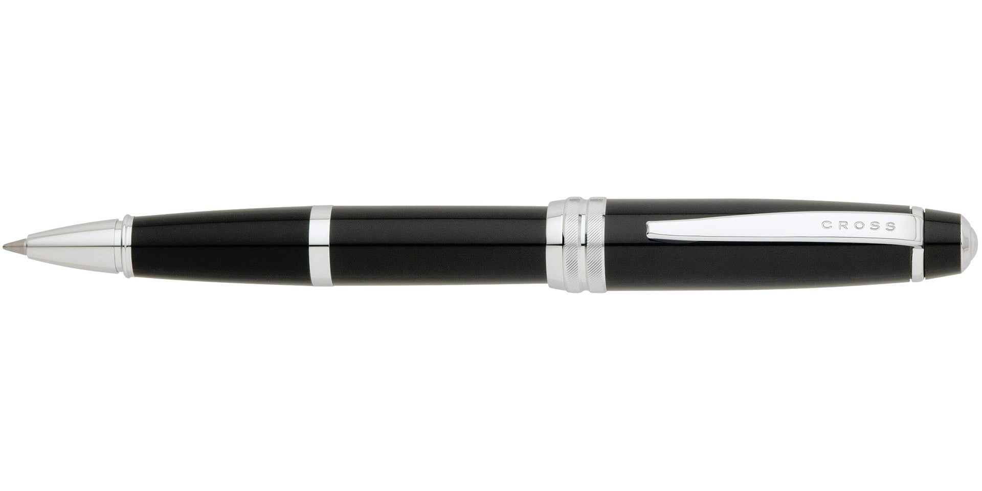 Bailey Black Lacquer Rollerball Pen