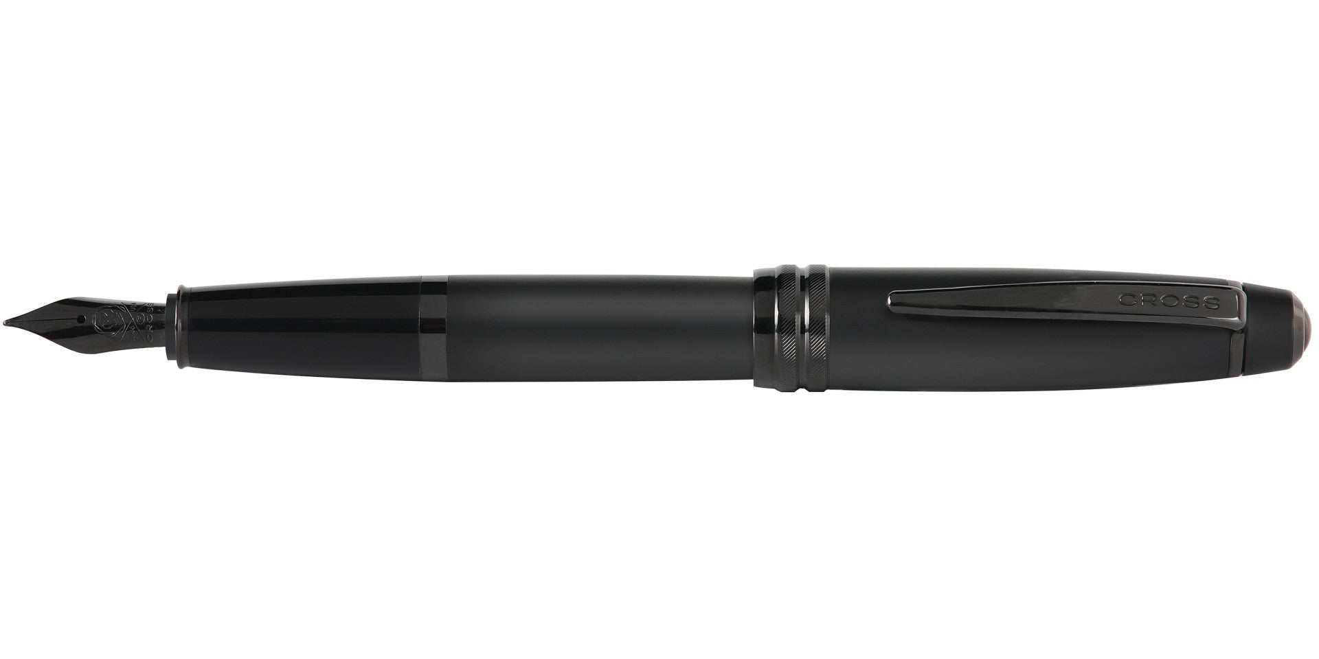 Bailey Matte Black Lacquer Fountain Pen