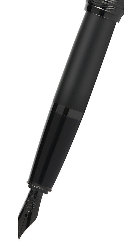 Bailey Matte Black Lacquer Fountain Pen