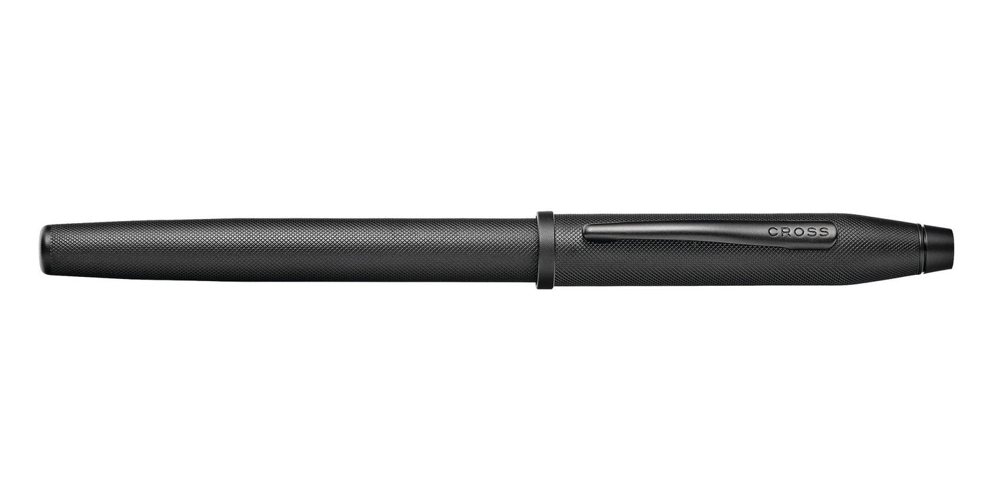 Century II Black Micro-knurl Fountain Pen