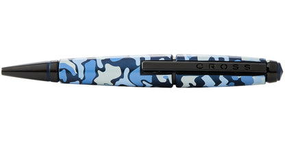 Edge Blue Camo Gel Rollerball Pen