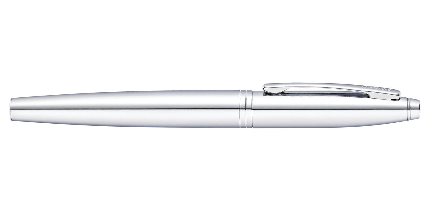 Calais Polished Chrome Rollerball Pen