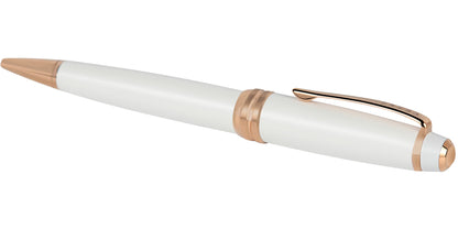 Bailey Pearlescent White Lacquer Ballpoint Pen