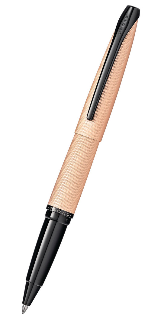 ATX Brushed Rose Gold Rollerball Pen