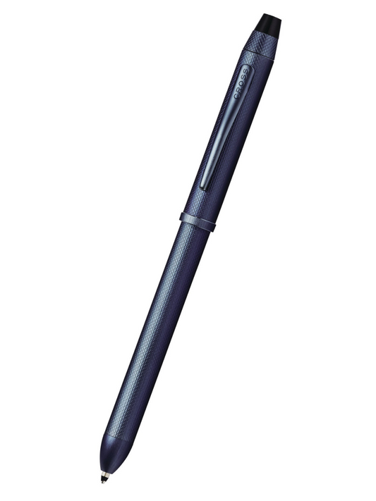 Stylo multifonction Tech3+ PVD bleu foncé