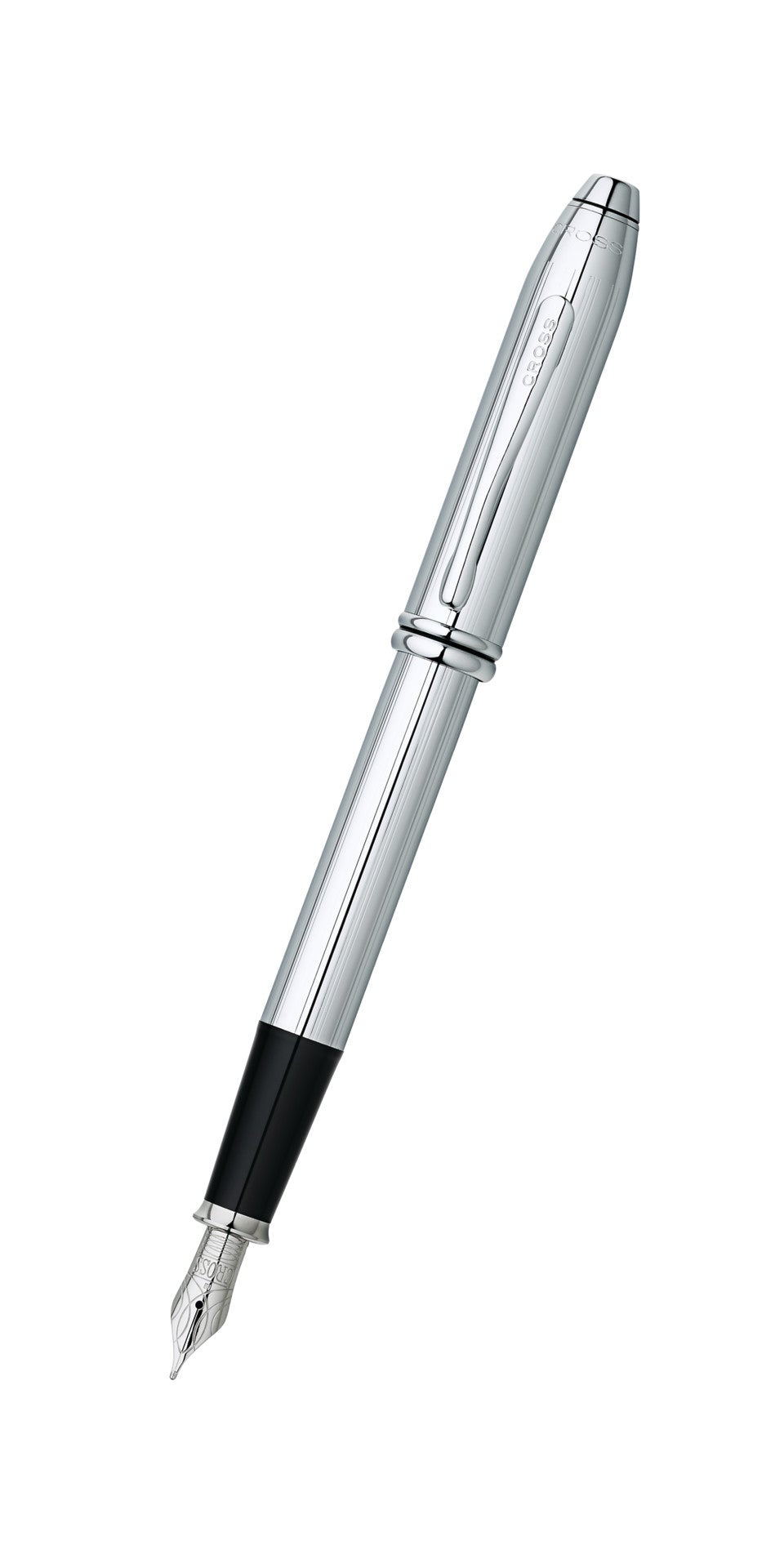 Townsend® Lustrous Chrome Fountain Pen