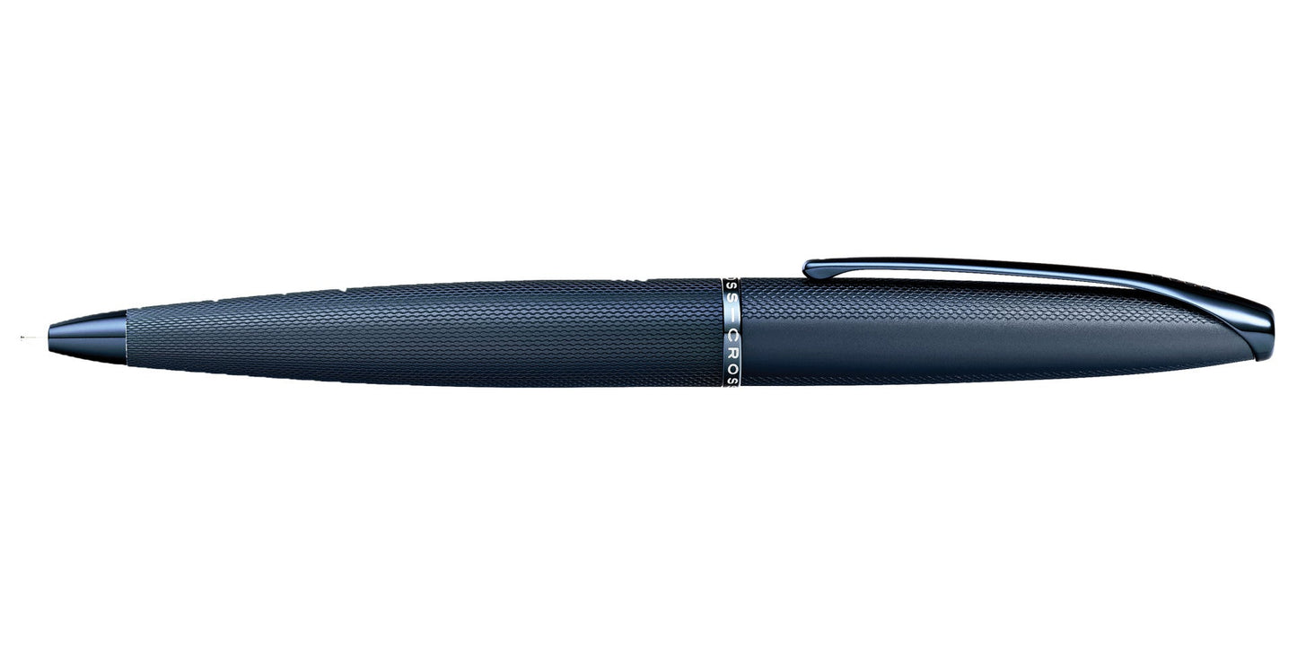 ATX Sandblasted Dark Blue Ballpoint Pen