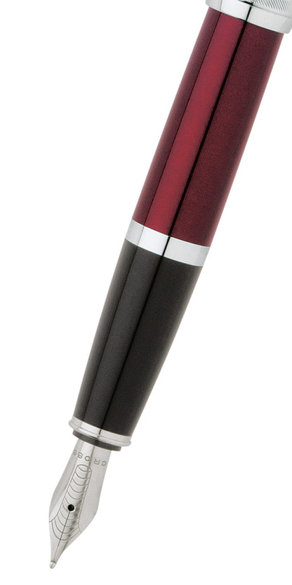 Bailey Red Lacquer Fountain Pen