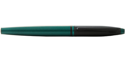 Calais Matte Green and Black Lacquer Fountain Pen