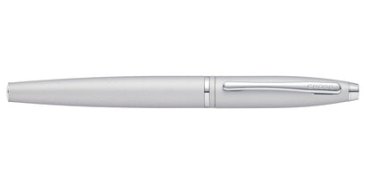 Calais Satin Chrome Rollerball Pen