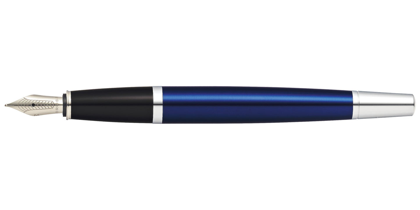 Bailey Blue Lacquer Fountain Pen