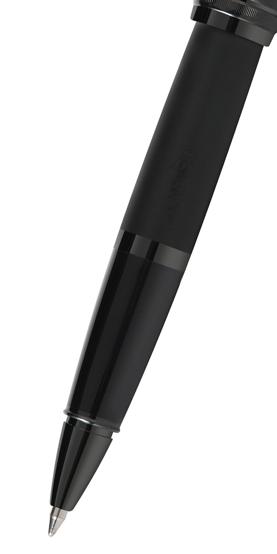 Bailey Matte Black Lacquer Rollerball Pen