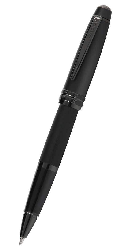 Bailey Matte Black Lacquer Rollerball Pen