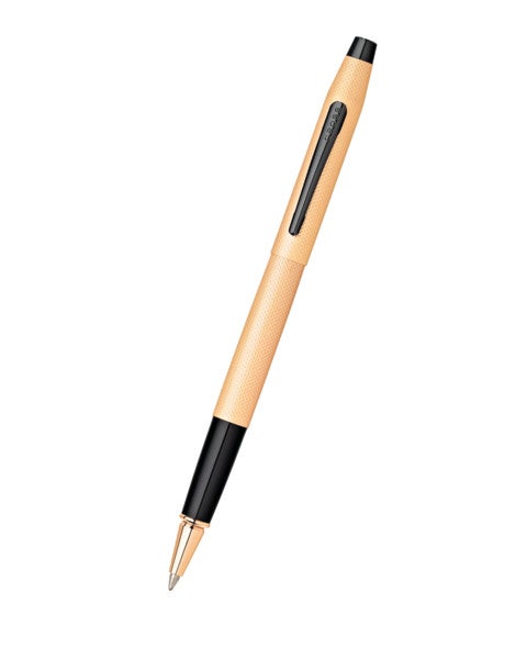 Classic Century Brushed Rose-Gold PVD Rollerball Pen