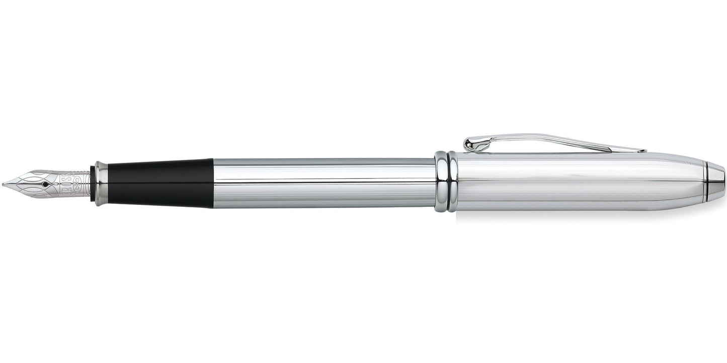 Townsend® Lustrous Chrome Fountain Pen