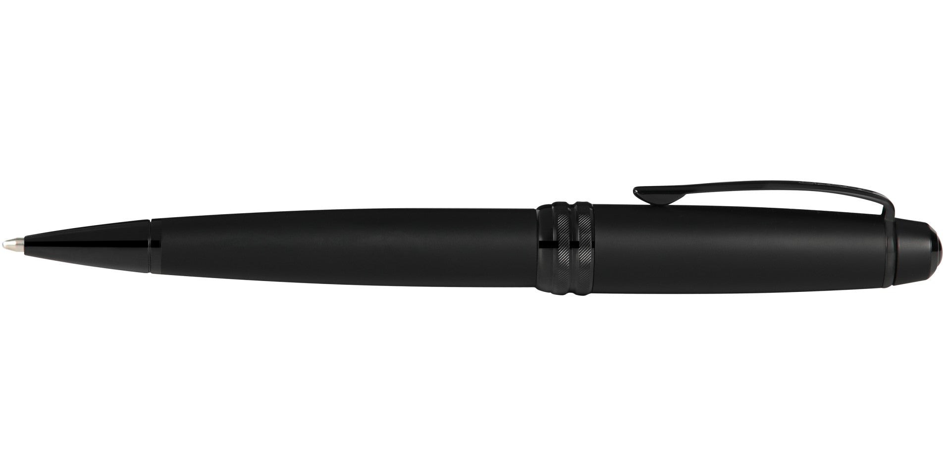 Bailey Matte Black Lacquer Ballpoint Pen