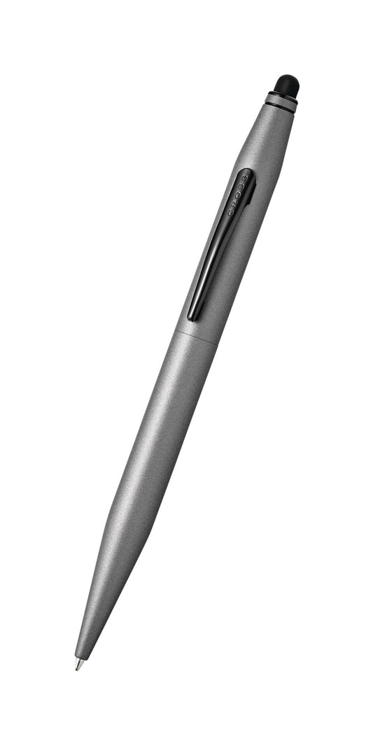 Tech 2 Titanium Gray Ballpoint Pen with Stylus