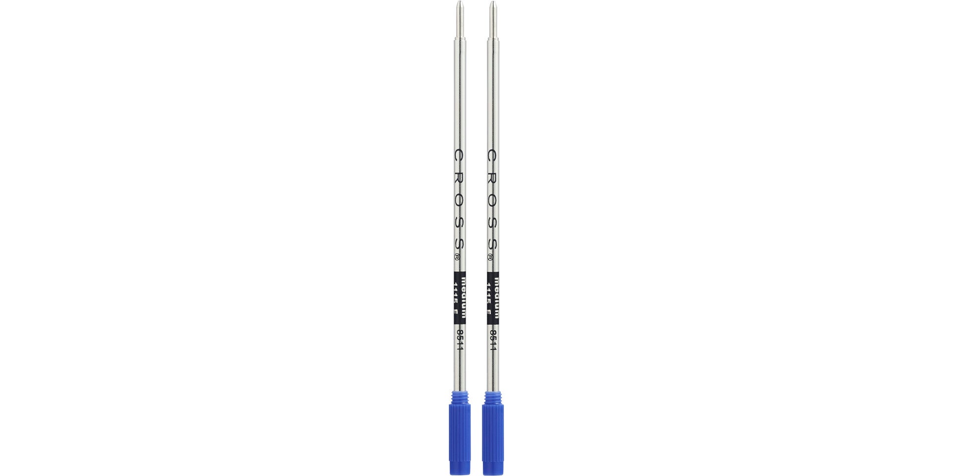 Ballpoint Pen Refill - Blue - Medium - Dual Pack