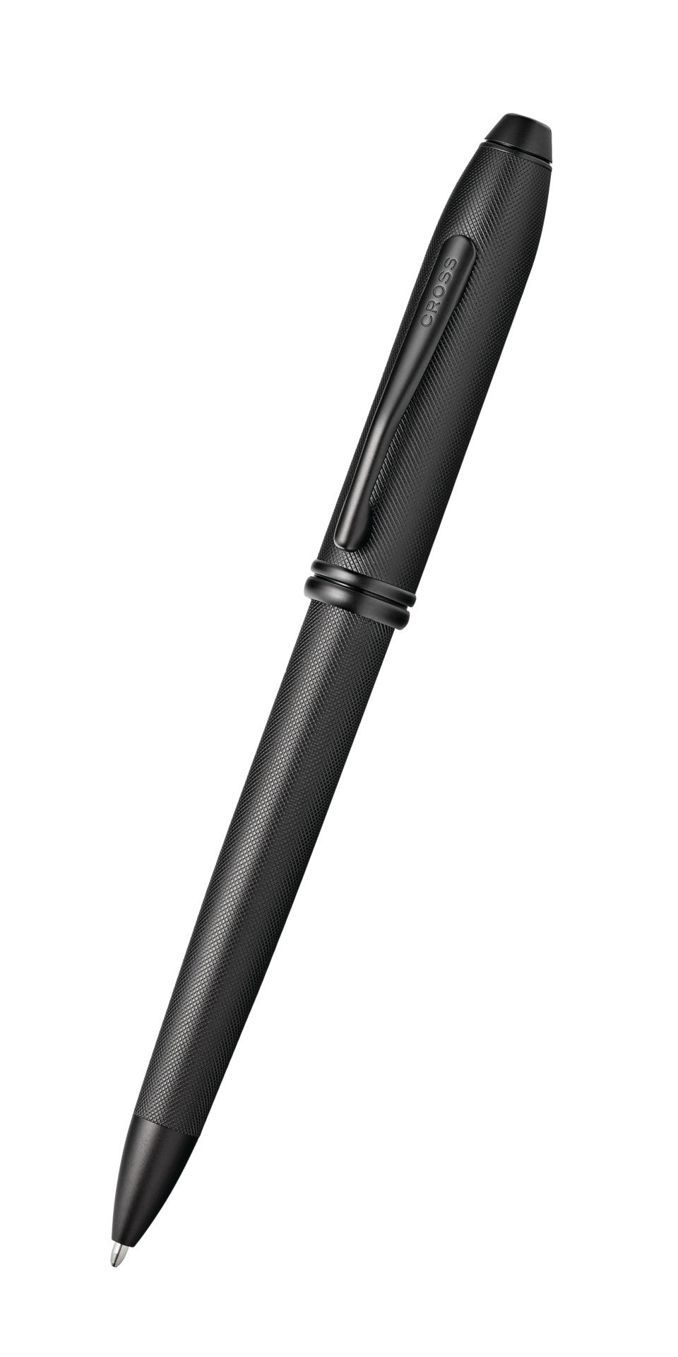 Townsend Black PVD Micro-knurl Ballpoint Pen