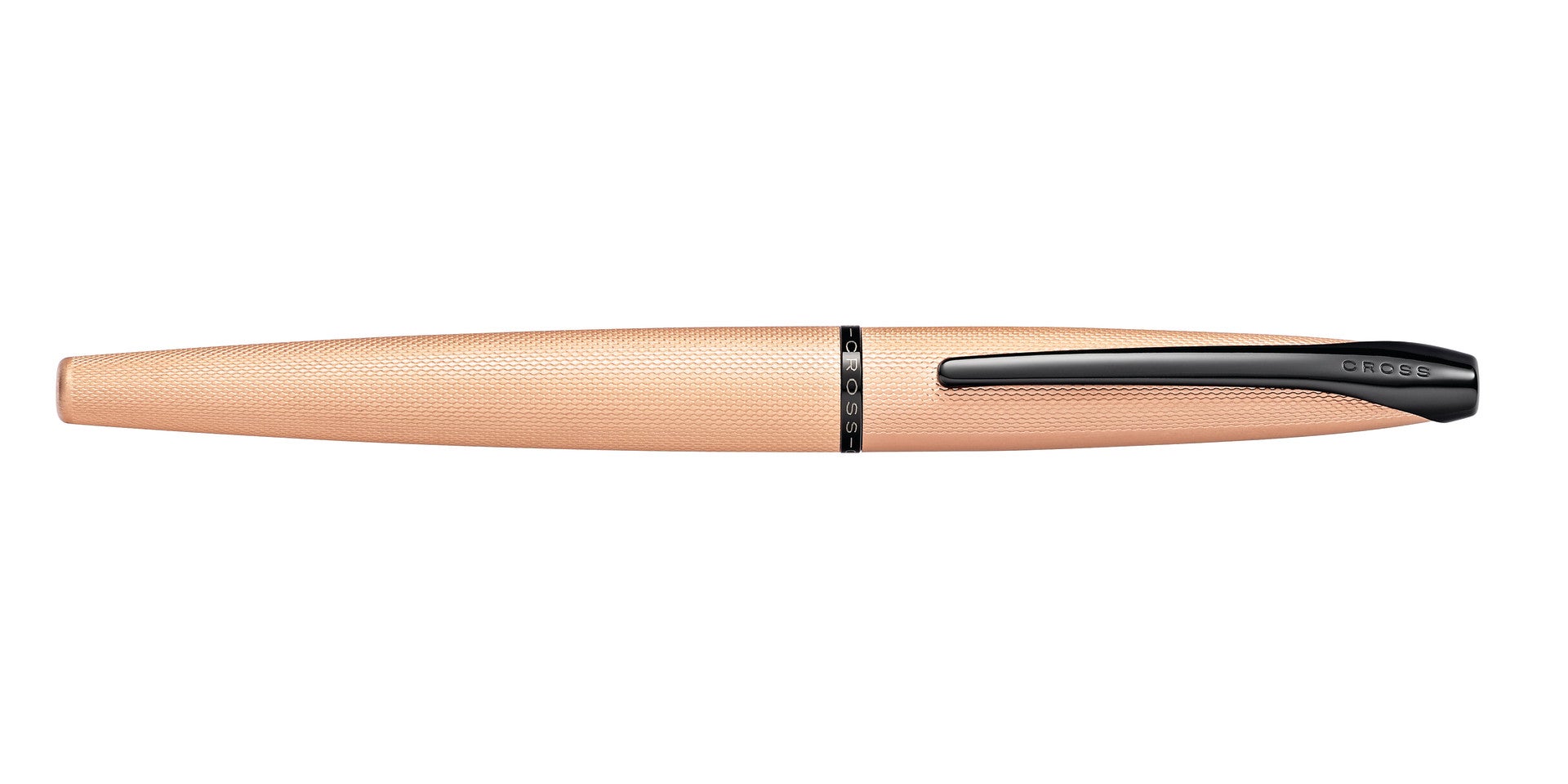 ATX Brushed Rose Gold Rollerball Pen