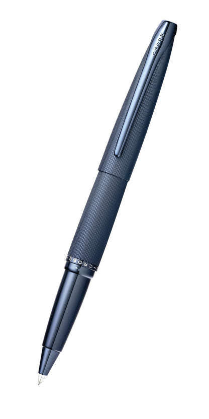 ATX Sandblasted Dark Blue Rollerball Pen