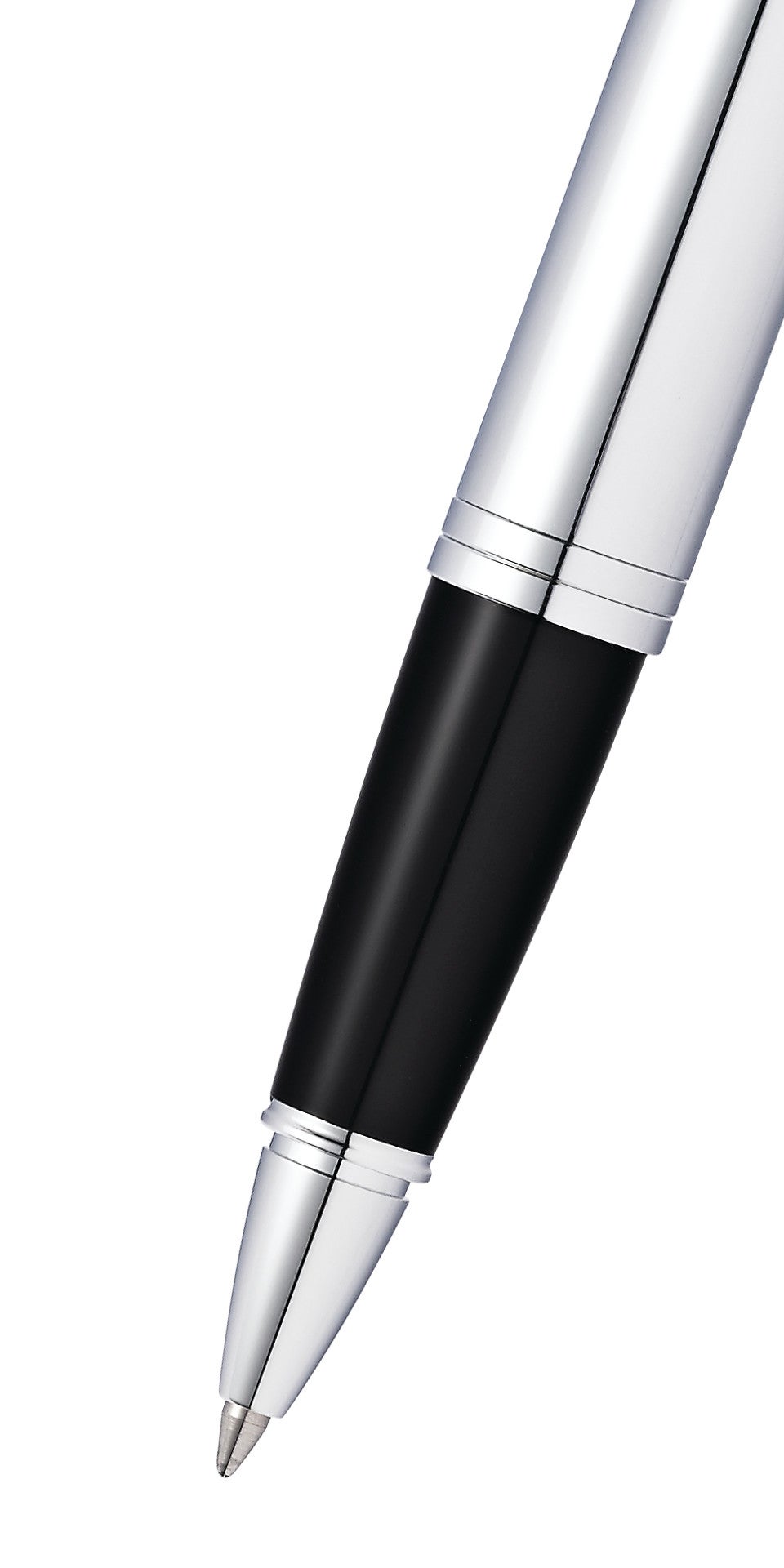 Calais Polished Chrome Rollerball Pen