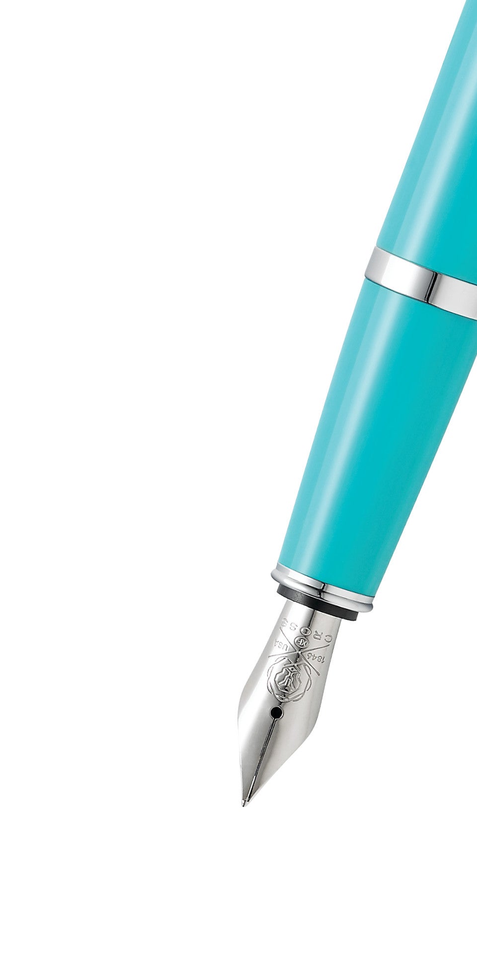 Cross Bailey Light Polished Teal Resin Fountain Pen