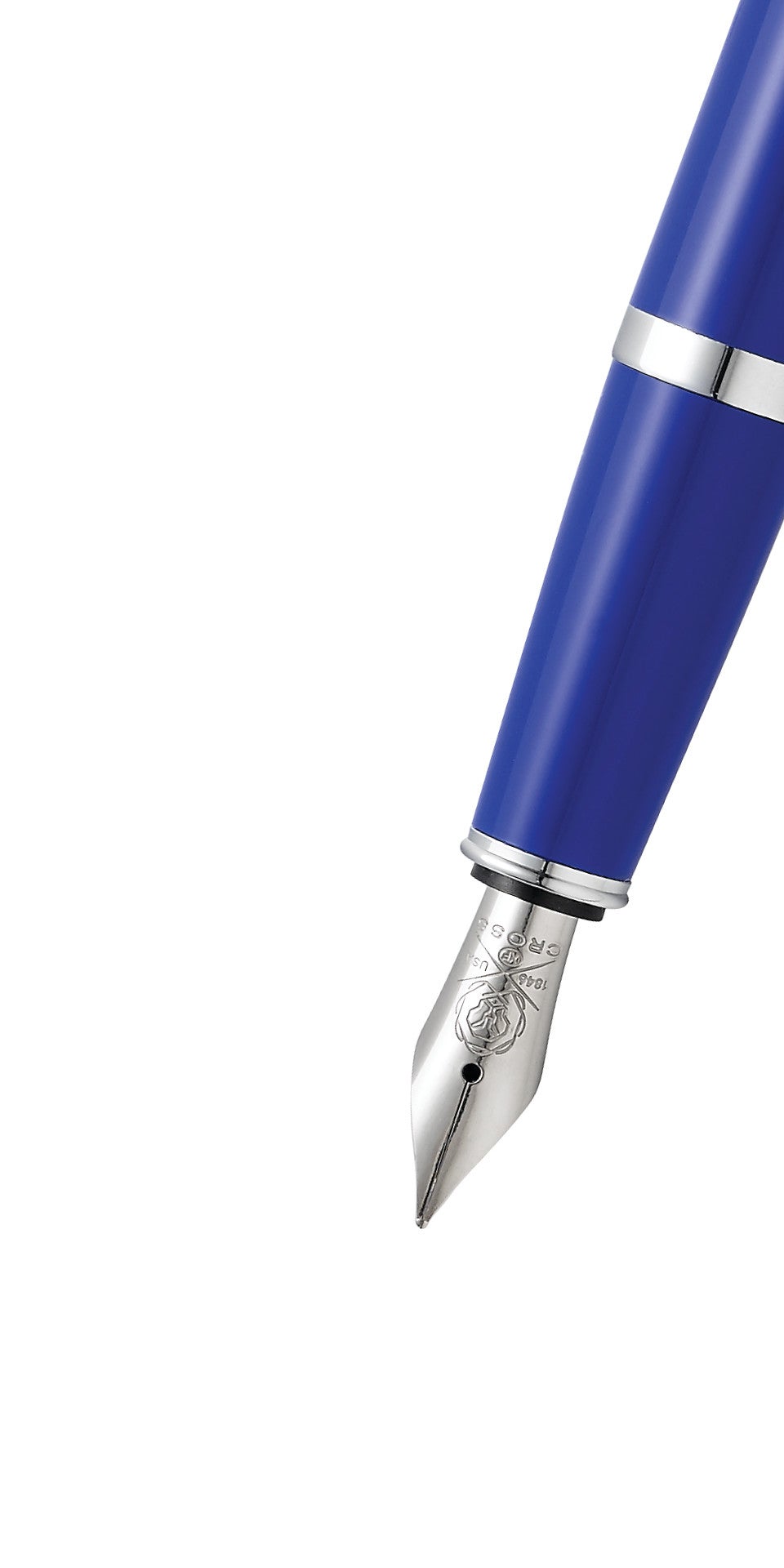 Cross Bailey Light Polished Blue Resin Fountain Pen