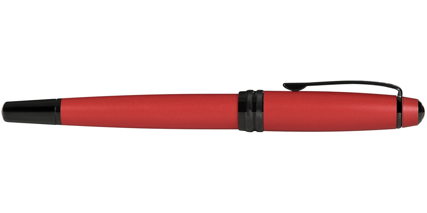 Bailey Matte Red Lacquer Rollerball Pen