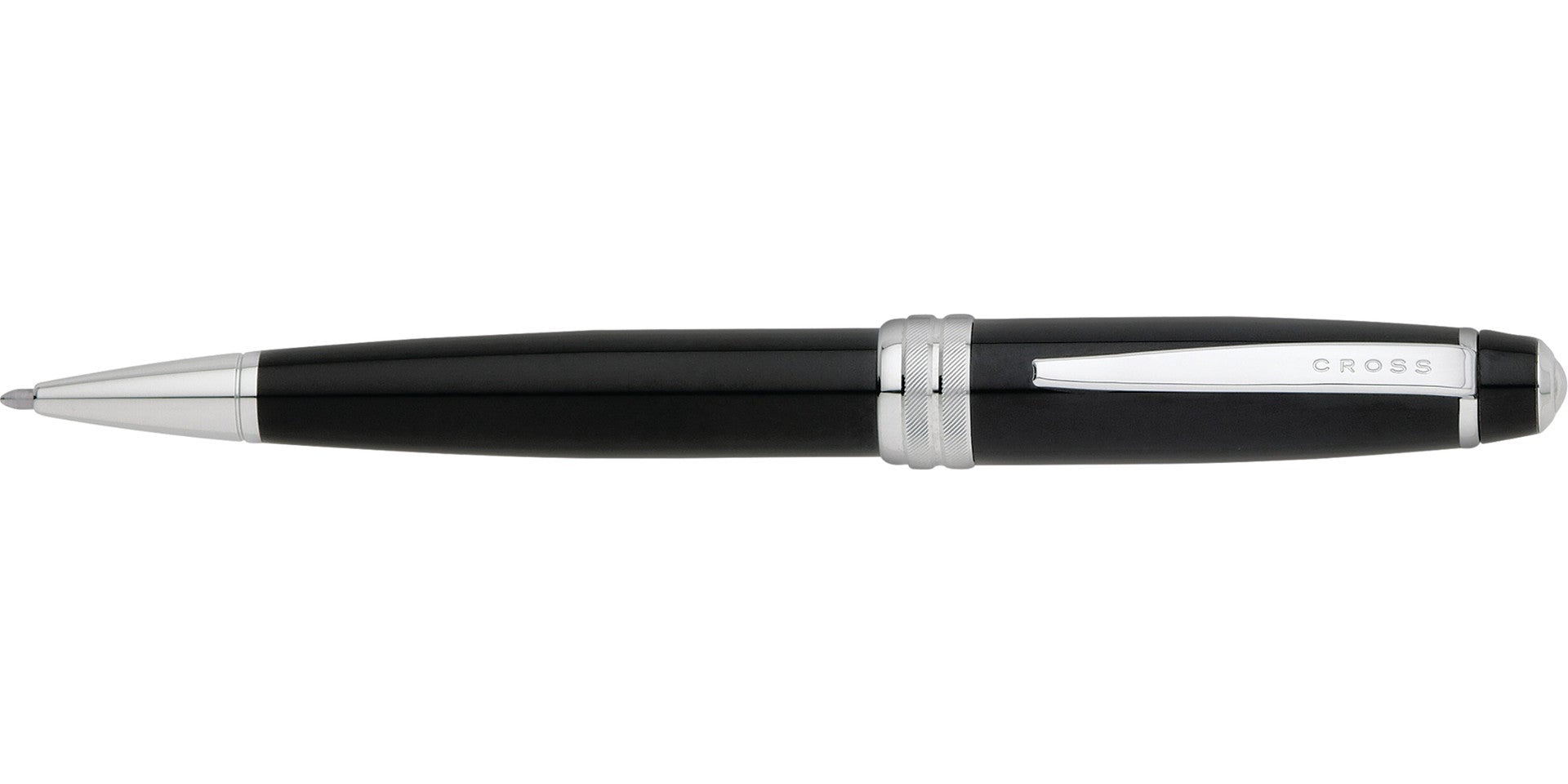 Bailey Black Lacquer Ballpoint Pen