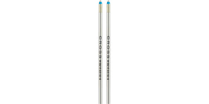 Mini Ballpoint Pen Refill - Blue - Medium - Dual Pack