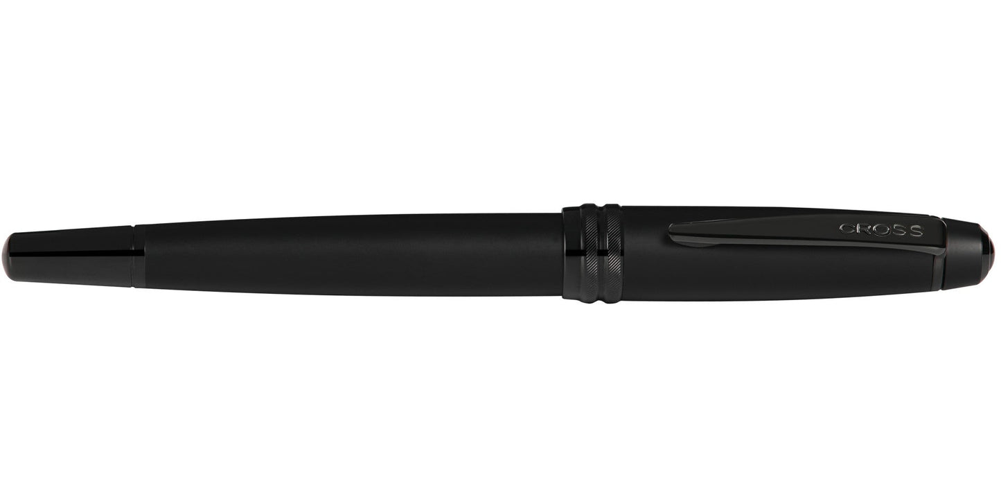 Bailey Matte Black Lacquer Fountain Pen