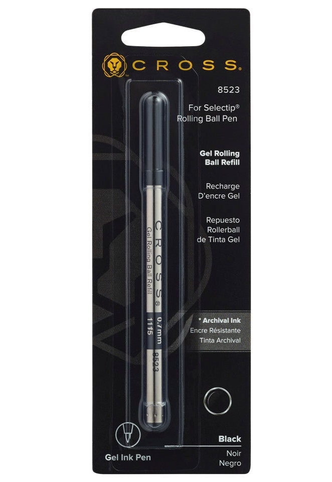 Selectip Gel Rollerball Pen Refill - Black – Single Pack