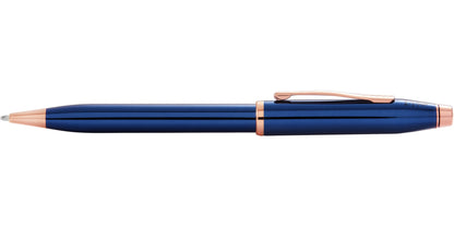 Century II Translucent Cobalt Blue Lacquer Ballpoint Pen