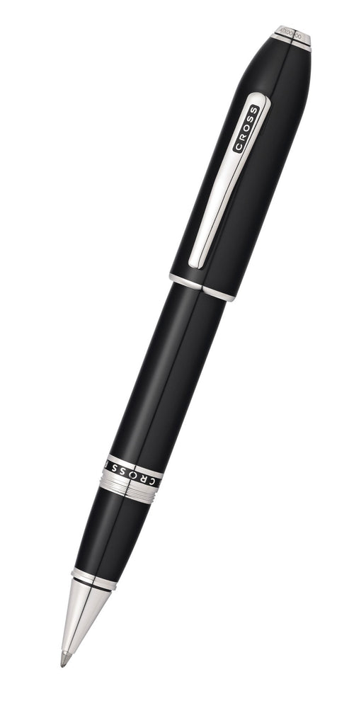 Peerless 125 Obsidian Black Lacquer Rollerball Pen