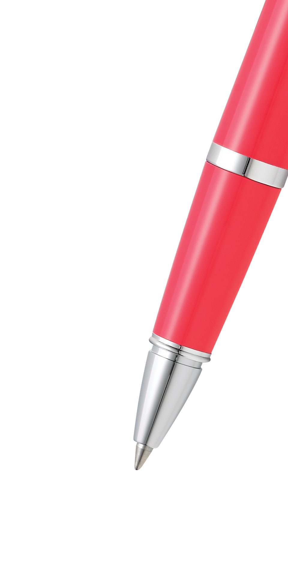 Cross Bailey Light Polished Coral Resin Rollerball Pen