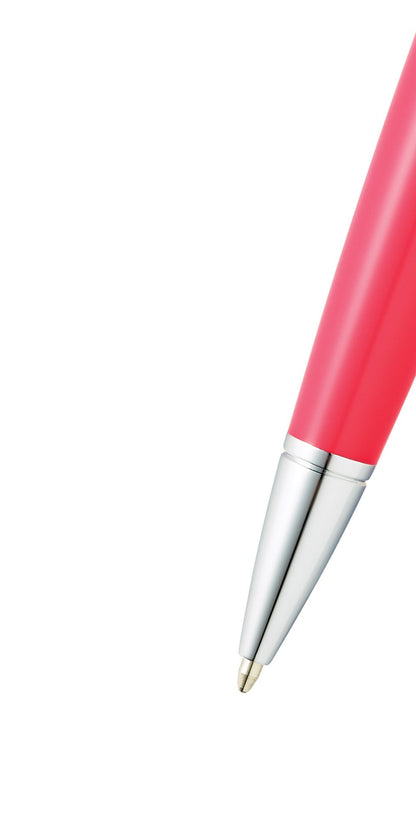 Cross Bailey Light Polished Coral Resin Ballpoint Pen