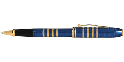 Townsend Special-Edition 175th Anniversary Collection Translucent Blue Lacquer Rollerball Pen