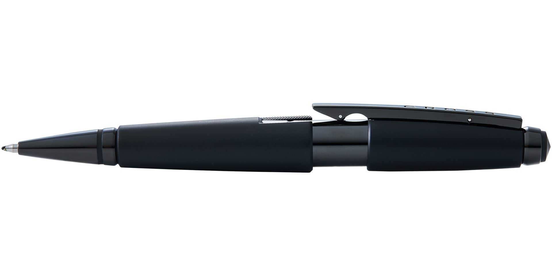 Edge Matte Black Lacquer Gel Rollerball Pen