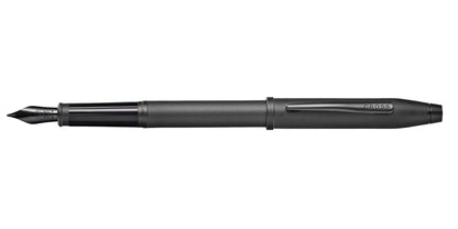 Century II Black Micro-knurl Fountain Pen